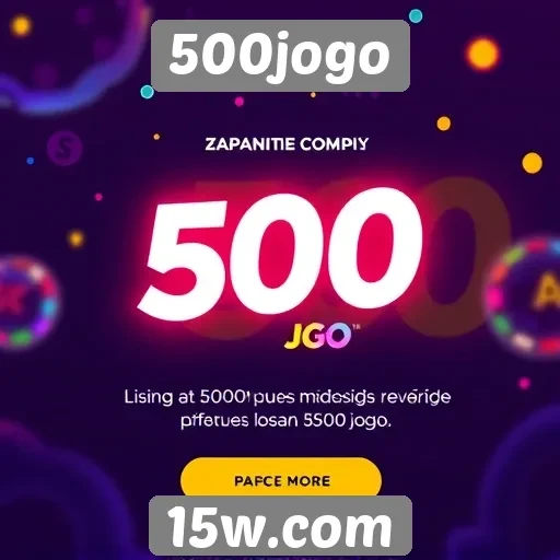 Cobertura sobre as promoções e eventos do 500jogo
